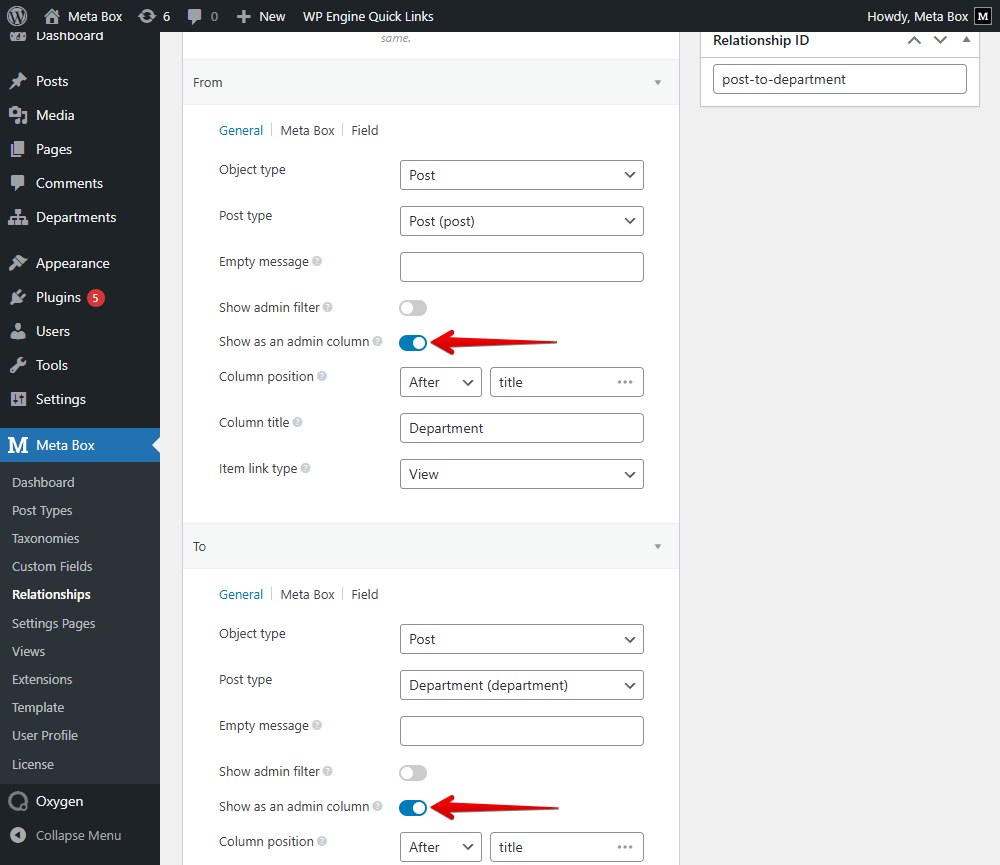 Enable this setting if you want to show them as an admin column