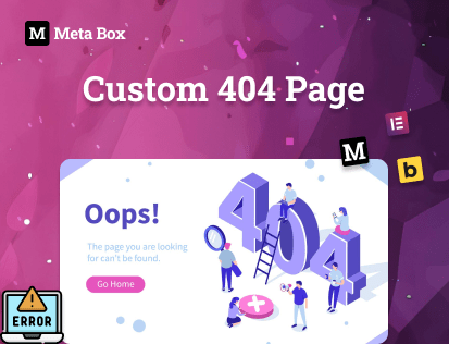 custom 404 page