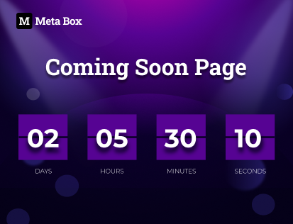 creating a coming soon page