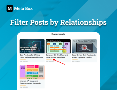 Filter Posts by Relationships