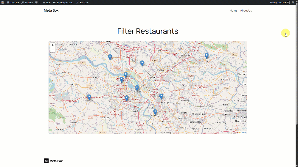 After styling and adding functions, our page is like this