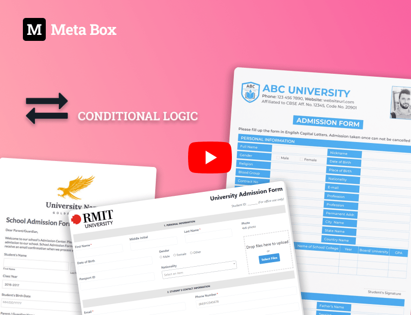 meta box conditional logic