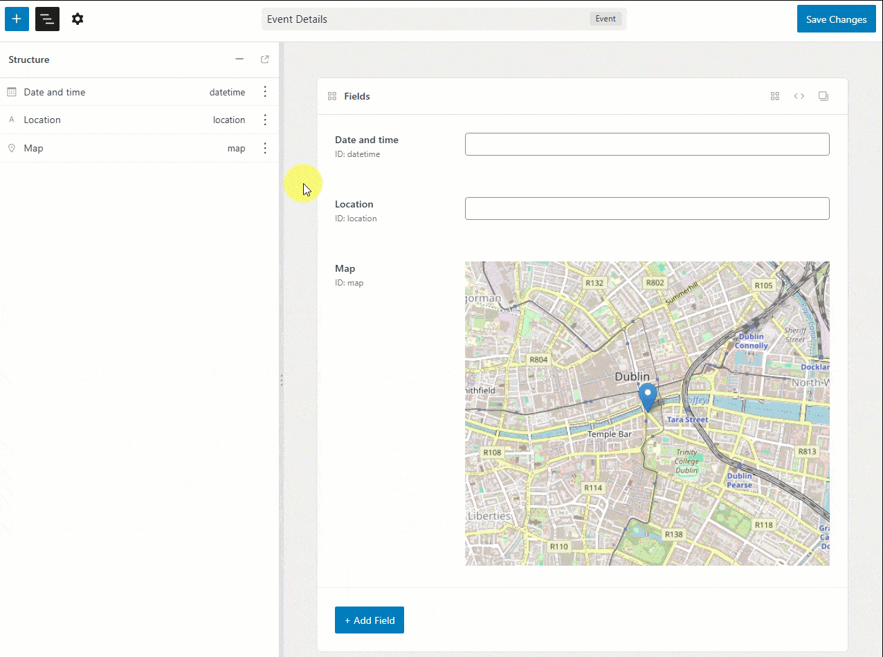The floating structure panel