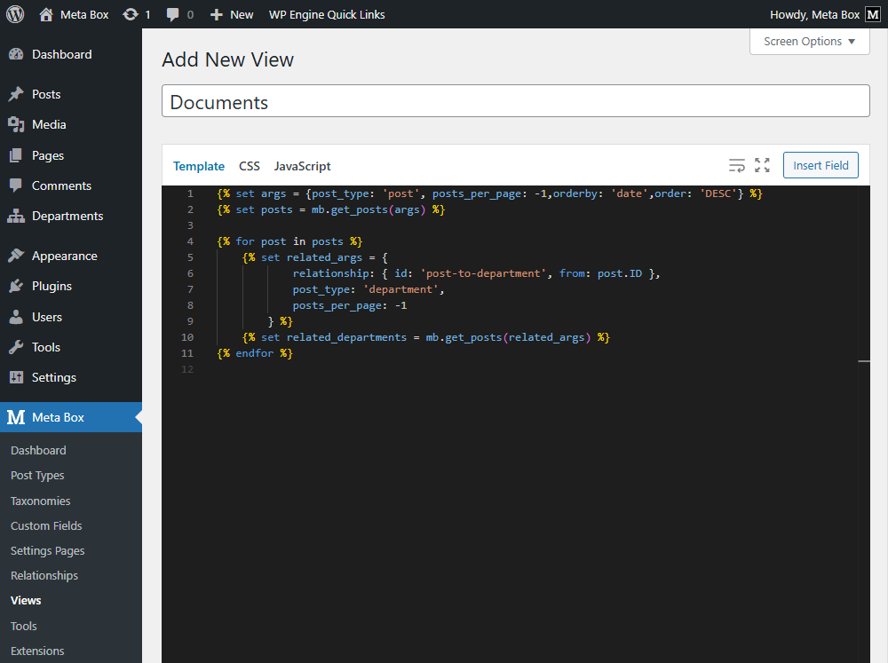 Add code to get posts