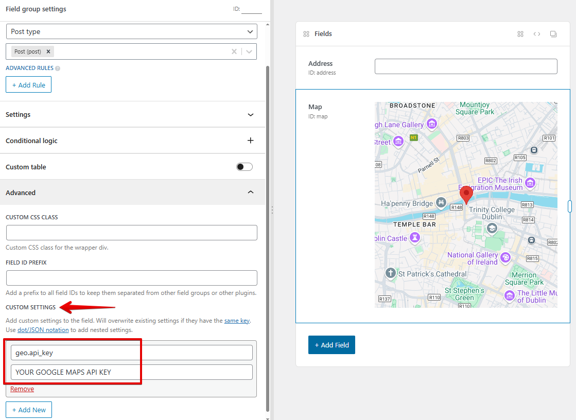 enable geolocation for google maps