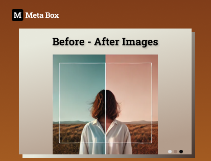 display before after image