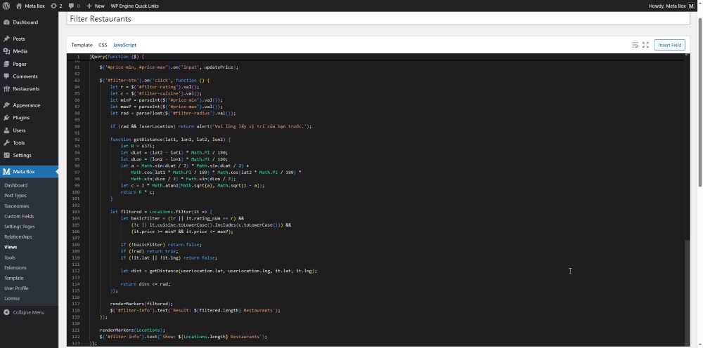 This step will help the filters work properly