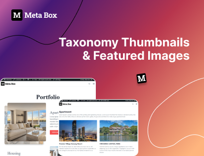 creating taxonomy thumbnails